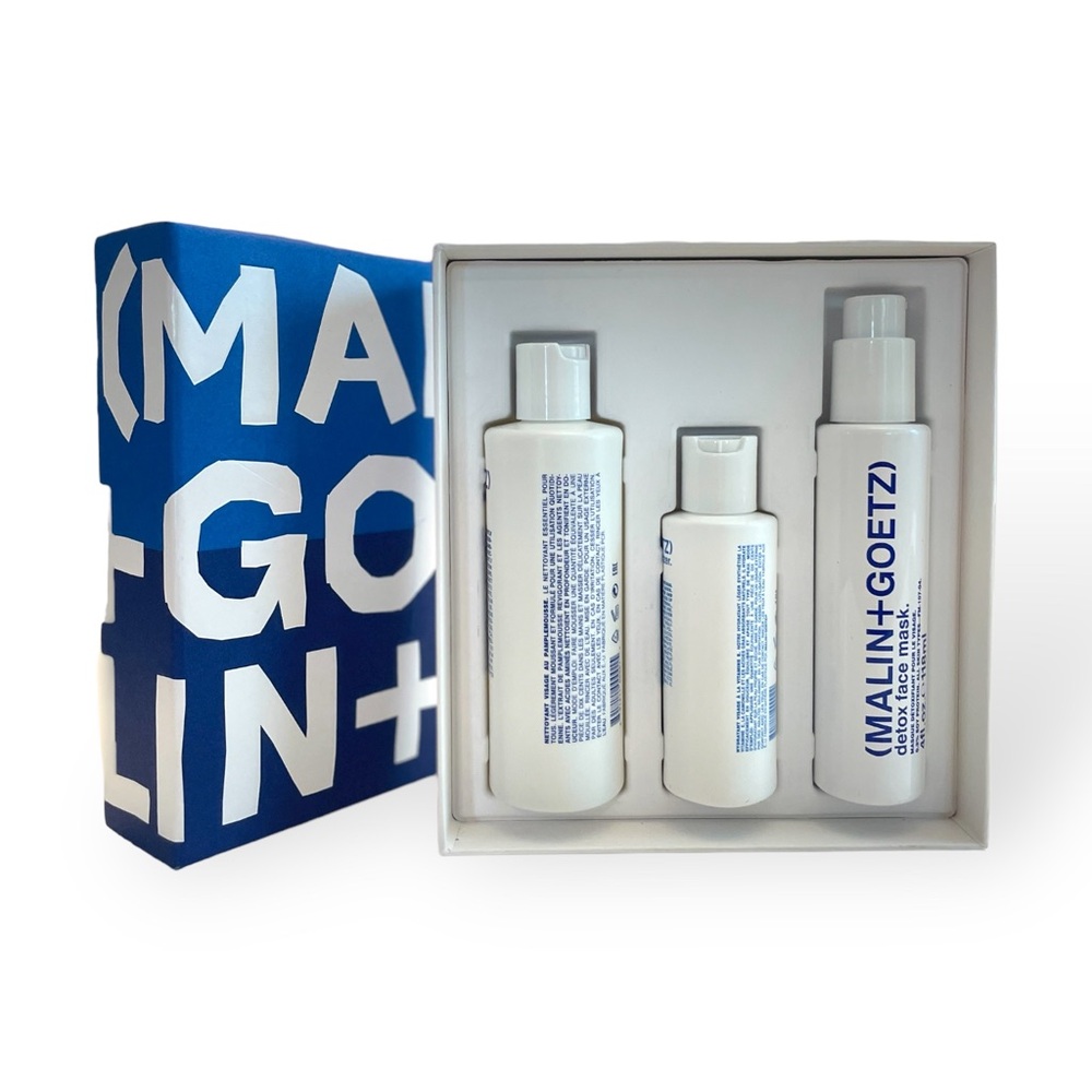 NIB Malin + Goetz Saving Face Trio Set